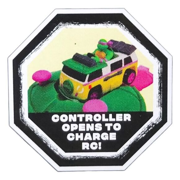 Nickelodeon Teenage Mutant Ninja Turtles Leonardo Microshell Race Car TMNT RC - Picture 6 of 6